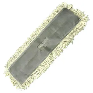 212 MAIN 5x36 in. Tieless Loop End Dust Mop, Natural Fiber Mop for Rough Surfaces, Home Care Cleaning Supplies, Tieless Mop