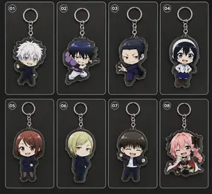 Toji Fushiguro Keychain – Anime Acrylic Key Ring, Bag Charm Pendant Accessory Gift for Fans
