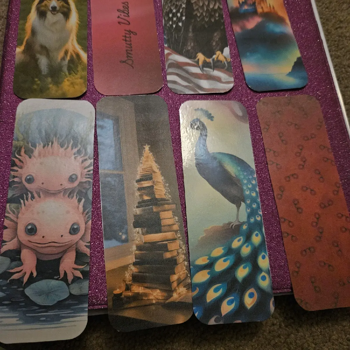 Set of 4 Bookmarks - Mystery Bundle with Surprise Designs