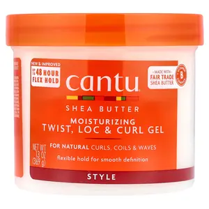 Cantu Shea Butter, Moisturizing Twist, Lock & Curl Gel, 13 oz (369 g)