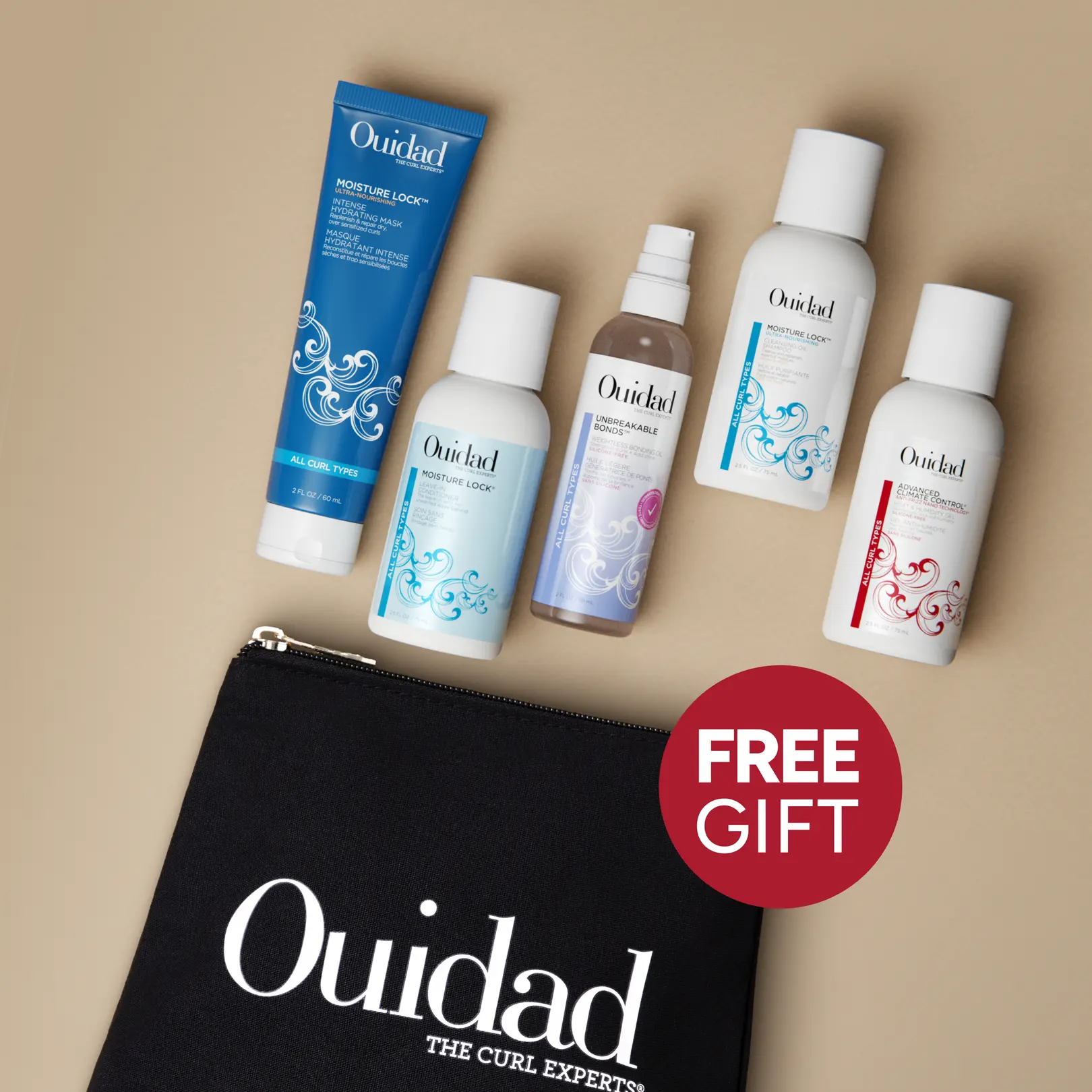 Ouidad Ultimate Wash Day Discovery Kit