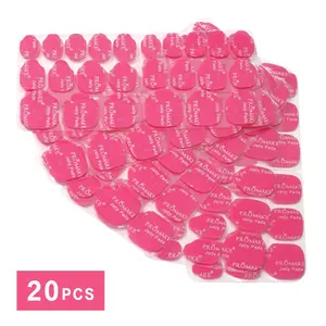 Promake Upgraded Jelly Pads for Press on nails Glue Tabs Waterproof  Breathable Double-sided Nail Glue Stikers-20 Pcs- High Quality