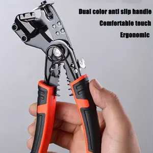 Newshark Insulated Wire Connector Crimping Tool, Wrench Style Crimping Tool, Spiral Wire Crimping Tool, for Insulated Connectors and Terminals