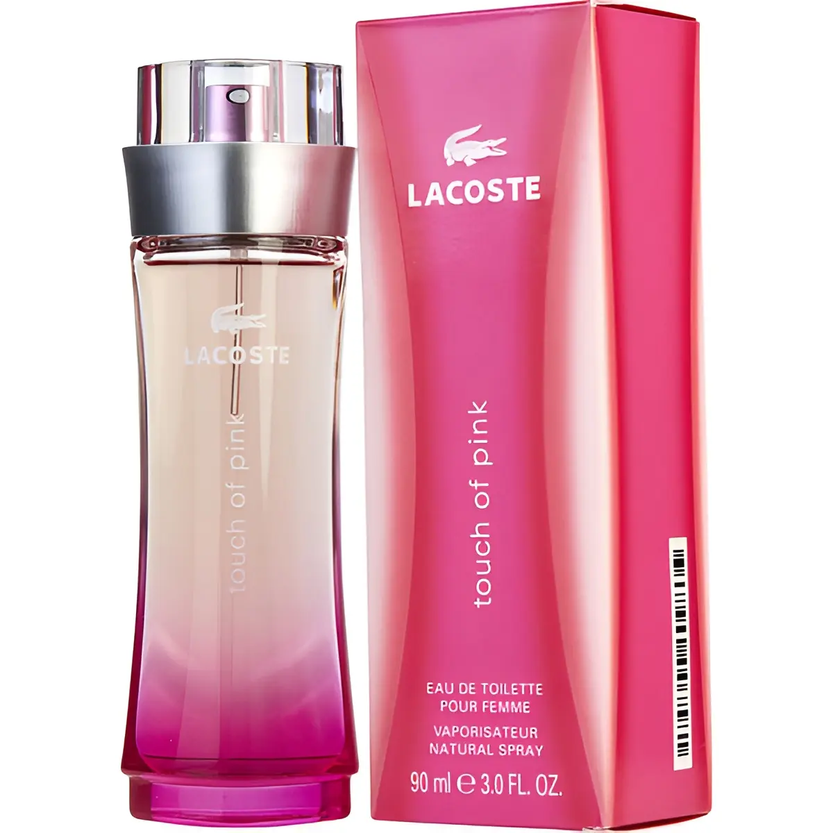 Lacoste Touch Of Pink for Women Eau de Toilette Spray, 3.0 Ounce