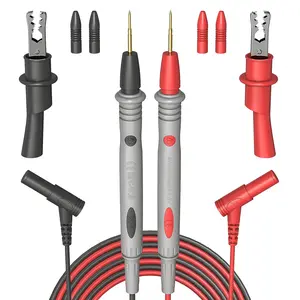 Professional Multimeter Test Leads 1000V 20A, 40.5 Inch, Ultra- -Plated Test Probes,  Meter Leads,  Meter Leads for Fluke, , Klein Multimeter and Automotive Testing