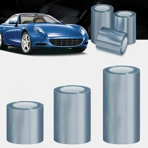 Scratch-Resistant Transparent Car Paint Protection Film, Durable Clear Auto Door Film, Easy Application, Long-Lasting Scratch Shield