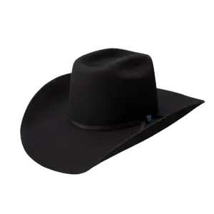 Resistol 9th Round Black Western Cowboy Hat RW9TRD-CJ4207