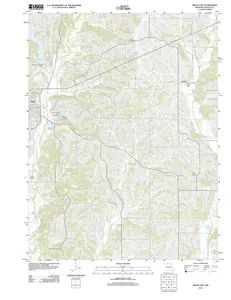 Milan East Missouri USGS Topographic Quadrangle Map, 2012, 1:24000
