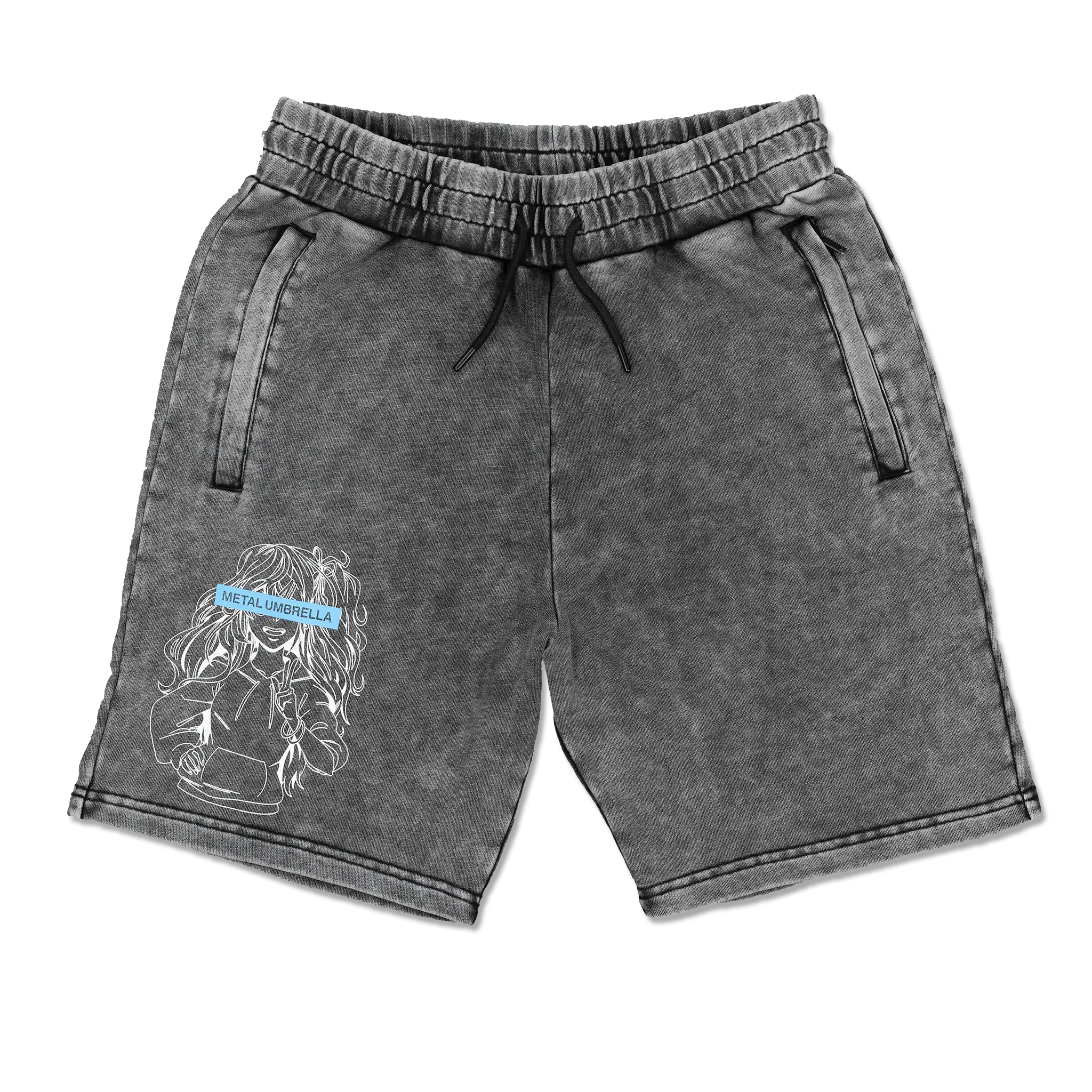 Evolving Shorts - Black Mineral Wash
