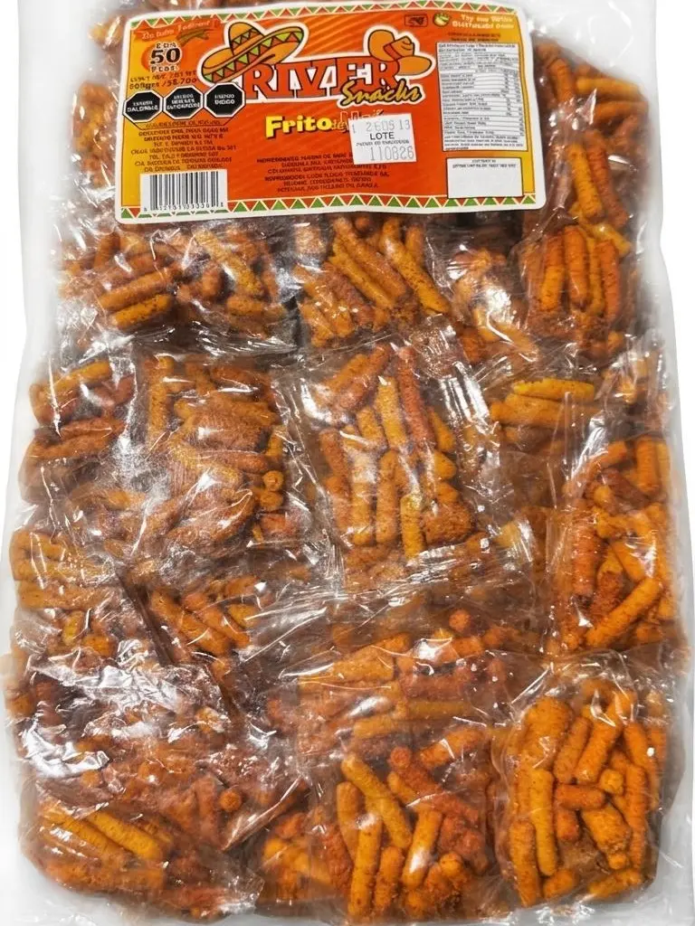 River Snacks Frito de maiz co 50 p River Snacks Frito de maiz co 50 p