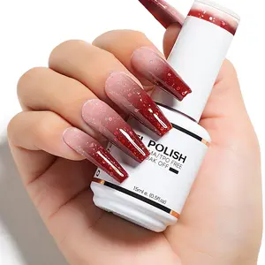 Nicedeco Color Changing Gel Nail Polish, UV/LED Soak-Off Temperature Change Gel Polish Nail Art Manicure Pedicure, Salon & Home Use - Long Lasting & Easy to Apply 15ML-003