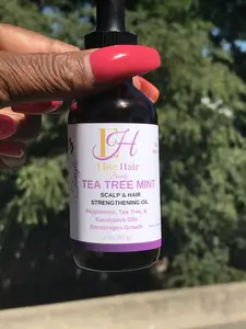 Elite Hair Collection th Tea Tree Oil for Hair | With Tea Tree, Peppermint, Jojoba & Grapeseed Oils | Soothes Itchy Scalp & Fights Dandruff |  |2.0 fl oz