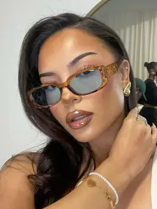 Unisex Square Fashion Sunglasses with Colored Lenses, Lightweight Durable Design for Daily Wear, Outdoor Activities, Vacation Casual Style