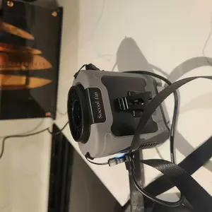 Socool Fan 10000mAh/14500mAh Power Bank, Portable Waist Fan Clip-on Wearable Belt Personal Fan, Rechargeable Battery Operated With Flashlight Hands-Free 40H/67H Cooling, USB Cooling Fan For Outdoor