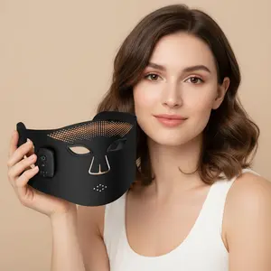 LRFERA Red Light Therapy Mask for Face，LED Face Mask Light Therapy for homing working travel,LRFERA Wireless LED Face Mask Light Therapy with Near-Infrared Red Light (NIR),Infrared Light Therapy in Beauty & Personal Care