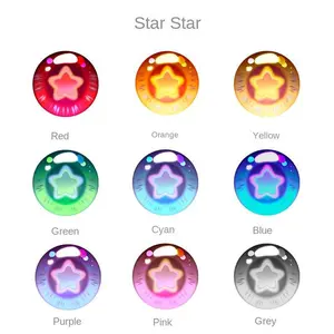 Furry Suit Headsets Accessories Animal Dust Net Printing Eye Pupil Cartoon Furry Fandom Fursuit Eyeball Cosplay Costume