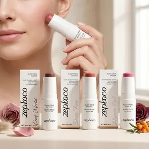 Multicolor Soft Matte Long-Lasting Blush Stick (4g), Smooth Buildable, Portable, Natural Look, Ideal Design, Easy to Use