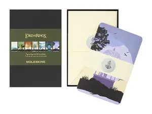 Moleskine Limited Edition The Lord of the Rings Greeting Cards, Set of 7 Cards & Envelopes