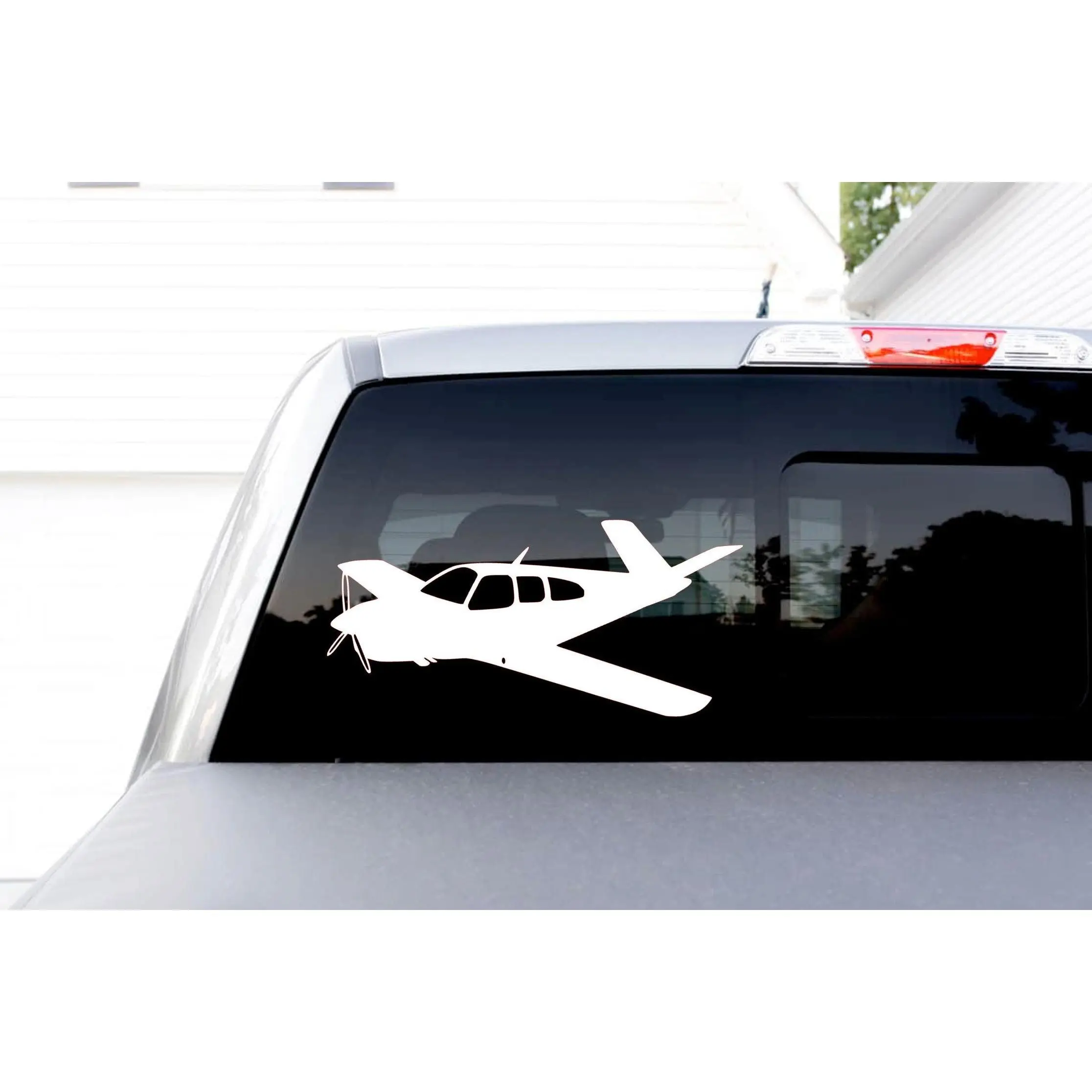 Beechcraft Bonanza 35 V-Tail 3/4 View Vinyl Decal