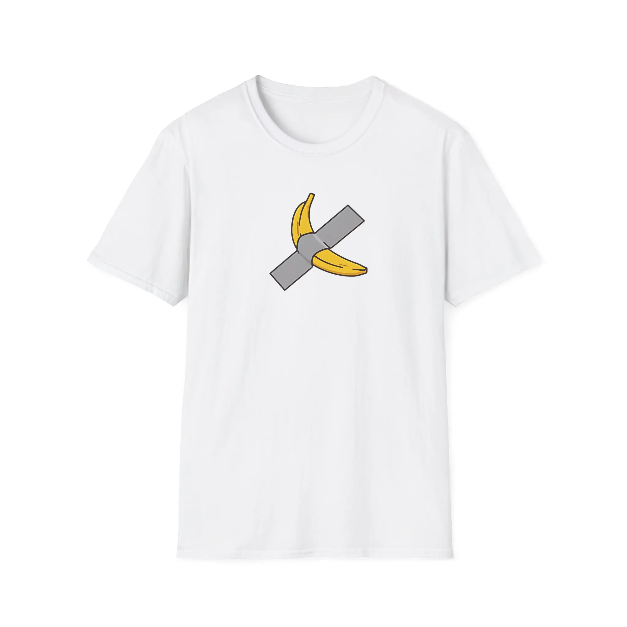 Banana Tape Shirt - Modern Meme Art Tee - Duct Tape Banana Shirt - Funny Banana Shirt - Taped Banana - Banana Tape - Banana Meme - Funny Shirt