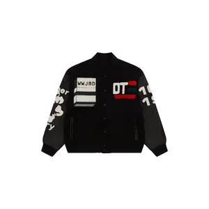 Cactus Varsity Jacket "Black" DT213