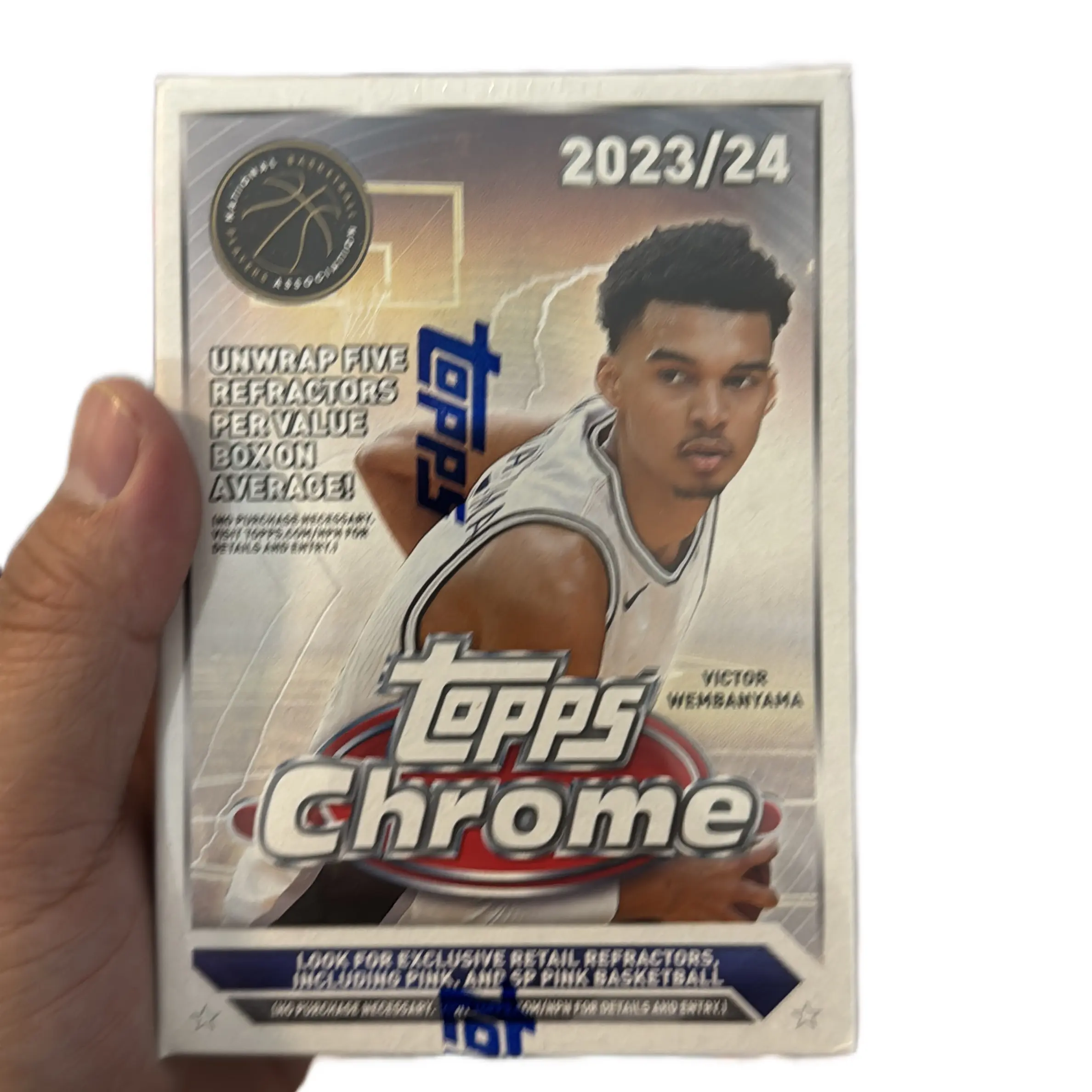 2023 Topps Chrome NBA Blaster Box (1)