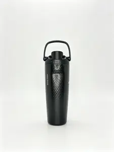 Owala 30oz Insulated Black Golf Ball Drinkware, Leak-Proof Stainless Steel Flask, Travel Cup, Water Tumbler, Travel Coffee Mug, Thermos Mug, Keeps Drinks Cold 24H, Flasks Drinkware Portable Bottles Bottled