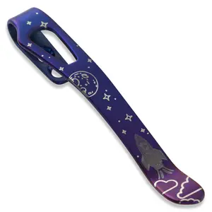 Lander 1/2/3 Titanium Pocket Clip - Moon Crew Exclusive- Lynch NW