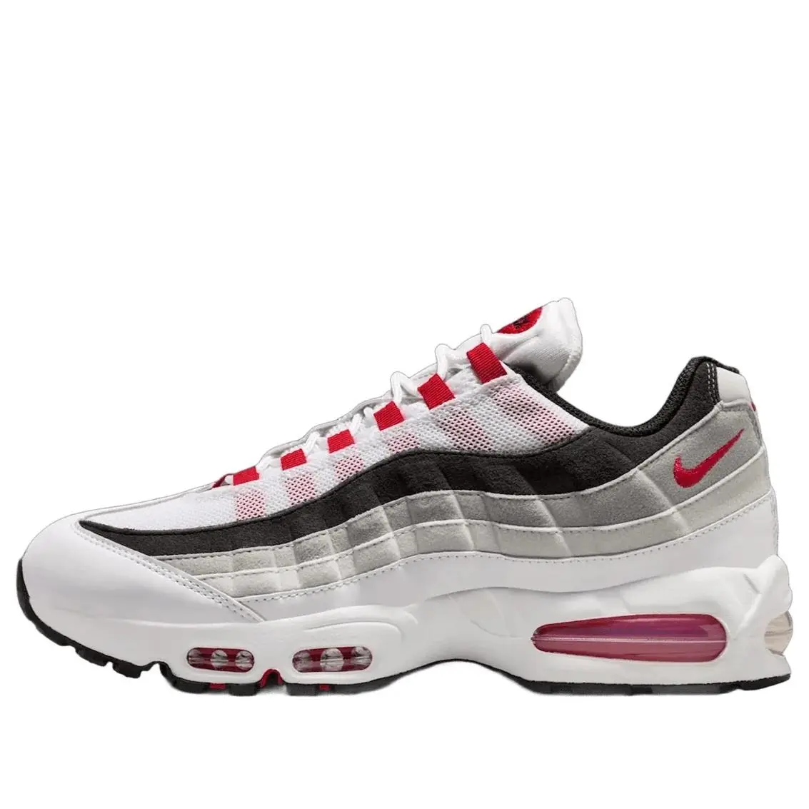 Nike Air Max 95 OG  Big Bubble Comet Red Men's IB7862-100 New Sneakers