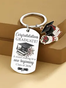 Senior 2026 Graduation Gifts for Her, Class of 2026 Graduation Keychains, College Graduation Gifts for Women, Daughter, Sister, Bff, Phd, University