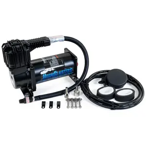 HornBlasters HB-2 Air Compressor - 100% Duty Cycle at 100 PSI, 1.34 CFM Flow Rate, Stainless Steel Hose, Check Valve, Remote Filter Kit HornBlasters HB-2 Air Compressor - 100% Duty Cycle at 100 PSI, 1.34 CFM Flow Rate, Stainless Steel Hose, Check Valve, Remote Filter Kit