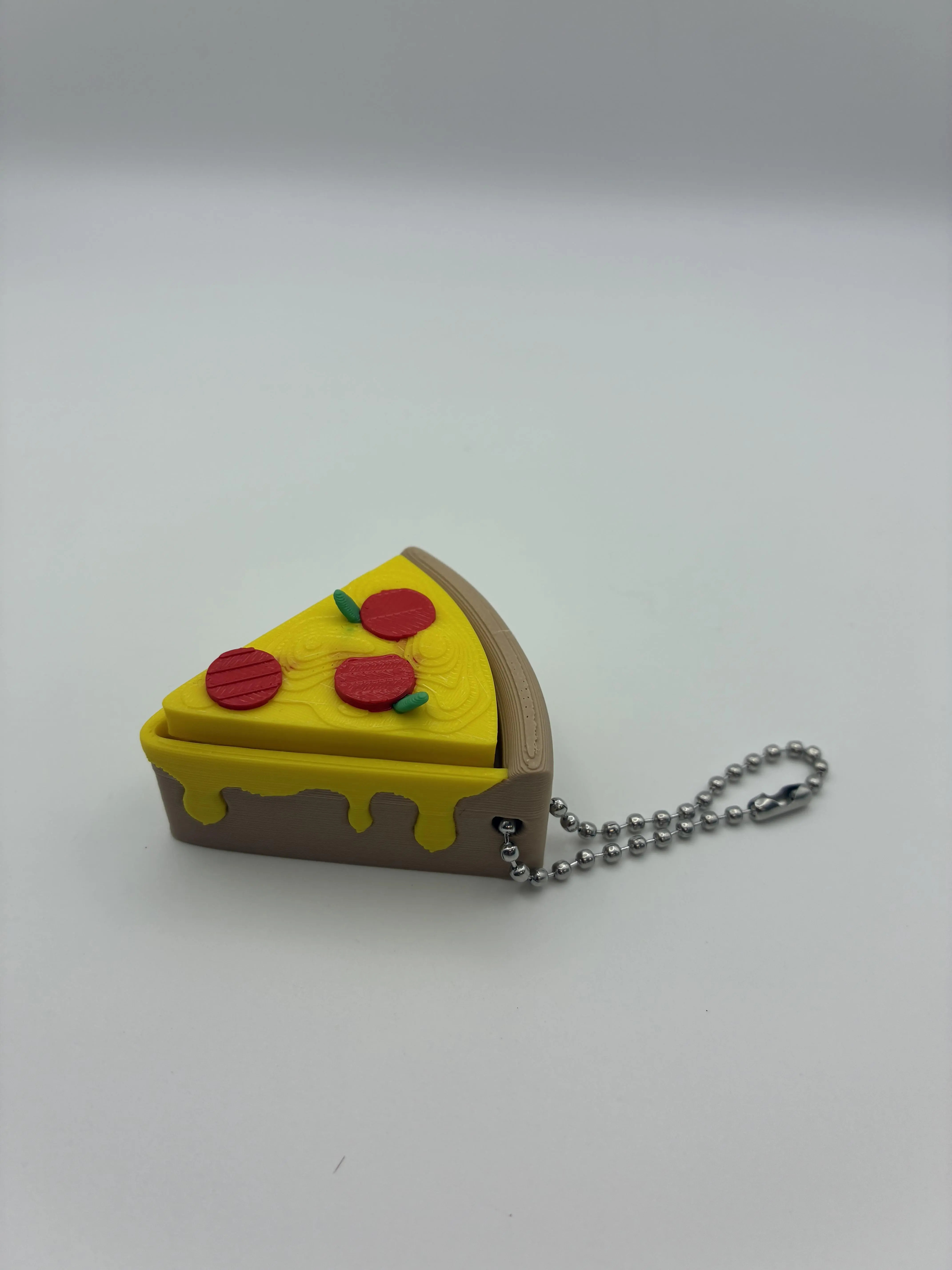 Pizza Clicker – 3D Printed – Stress Relief & Focus Aid, Addictively Satisfying Click, Durable Build, Perfect for Everyday Carry