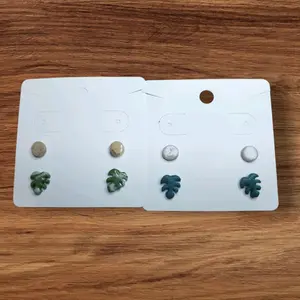 Monstera Leaf Stud Pack