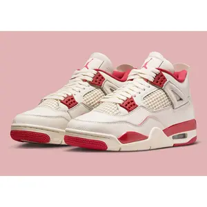 Women's Air Jordan 4 Retro "Valentine's Day" HV0823-108 Fashion Athletic Sneaker
