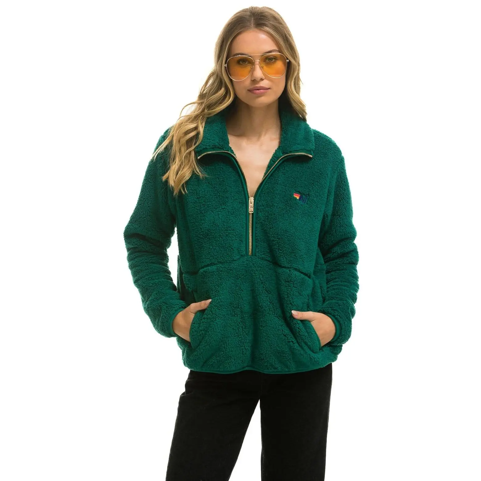 TEDDY UNISEX HALF ZIP JACKET - AMAZON