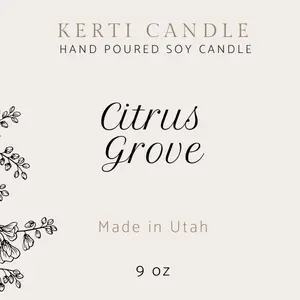 Citrus Grove Candle