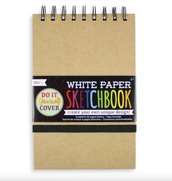 D.I.Y. Cover Sketchbook White 5" x 7.5"