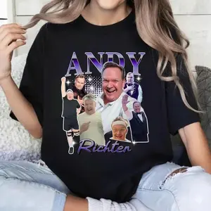 [Sale up to 45%] Andy Richter Dwts 2025 Bootleg Shirt, Andy & Emma Slater Dancing With The Stars Shirt, Fan Gift Shirt