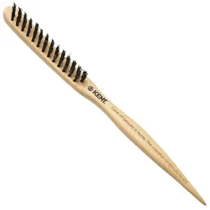 "Perfect For" Boar Bristle and Nylon Bristle Teasing Hair Brush with Sectioning Tip