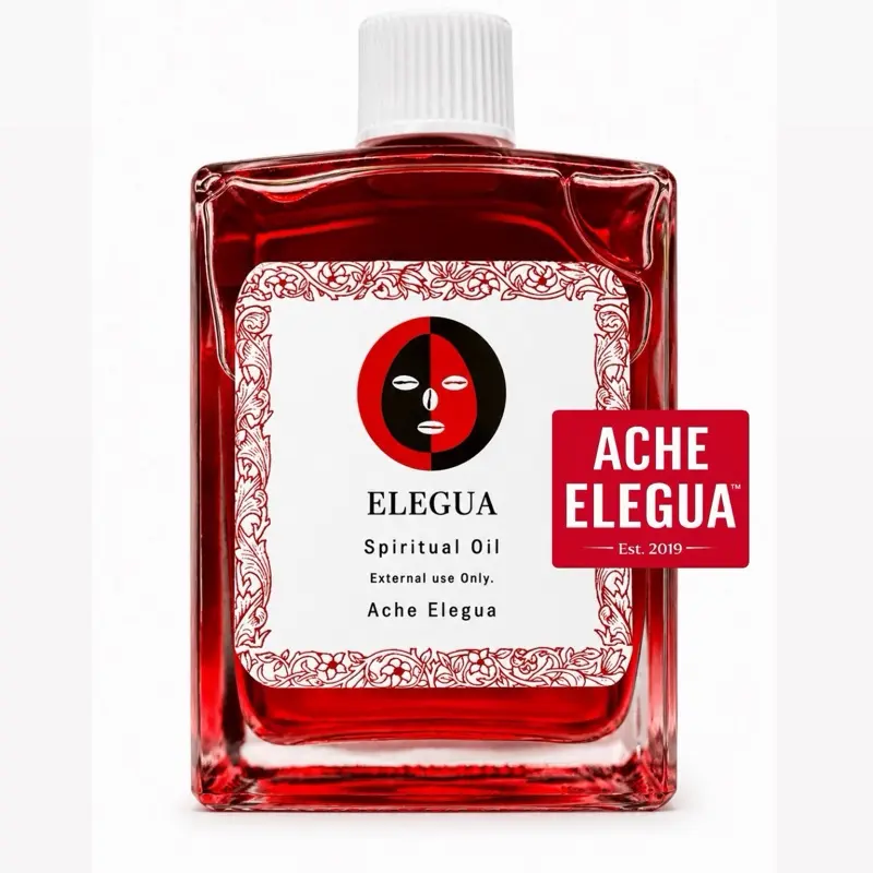 Ache Elegua Spiritual Oil - External Use Only - Elegua Spiritual Fragance