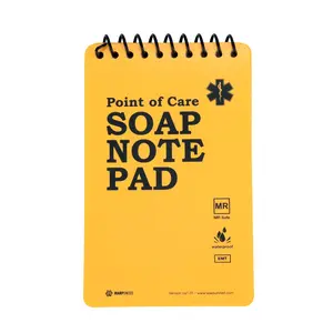 Warp United Full  EMT Point of Care SOAP NOTE Notepad 6" x 3-3/4" version na1.03