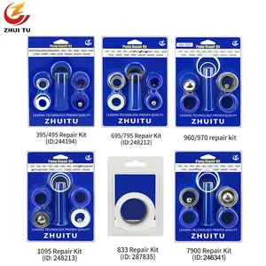 ZHUITU Airless Sprayers Pump Repair Kit  244194/248212/287835/248213/246341 Seal Gasket Filter Pump Plunger Rod 395 695 960 833 1095