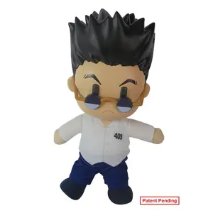 Hunter X Hunter - Leorio Hunter Exam Costume #1 Figurekey Plush 8"H - GE 472256