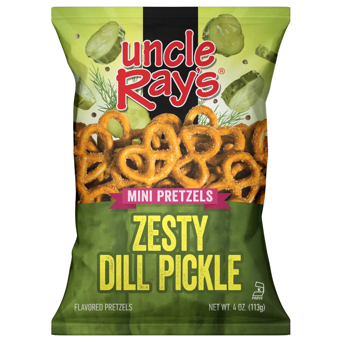 Zesty Dill Pickle Pretzels