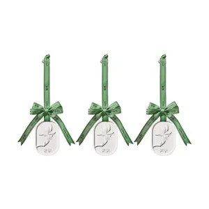 SONG CHAO 3-Piece Set "Enchanting Scents" Diatomaceous Earth Aroma Hanging Sachets - Lakeside Lotus, Osmanthus Rain, Gardenia Blossom