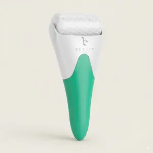 [BEAUTY BY EARTH] Ice Roller for Face Eye and Neck - Skincare Comfort Product Facial Cleansing Pads Soothing Daily Use for Radiant Skin