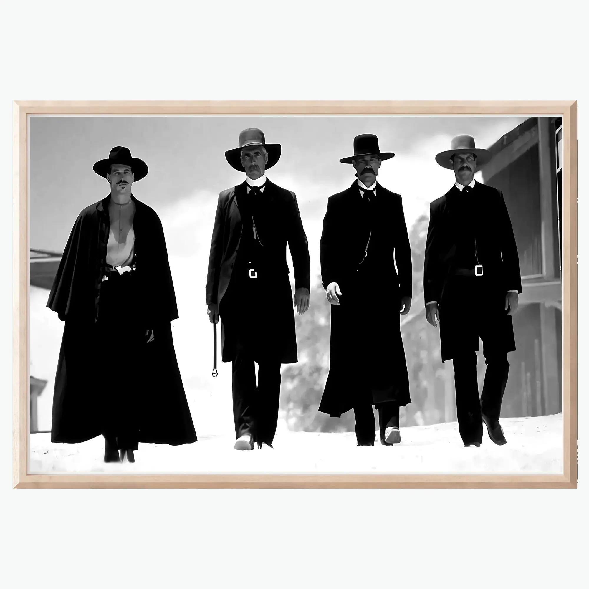 Custom Tombstone 1993 Movie Poster, Tombstone Wall Art Print Modern Home Bedroom Decor Poster