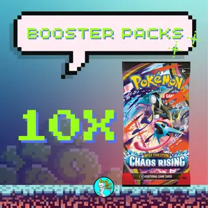 10x Mega Evolutions Chaos Rising Booster Packs