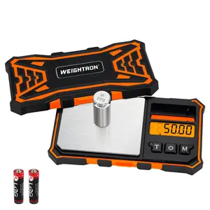 Digital Precision Pocket Scale with 200 x 0.01g Accuracy, Calibration Weight  for Jewelry, Coins, and More