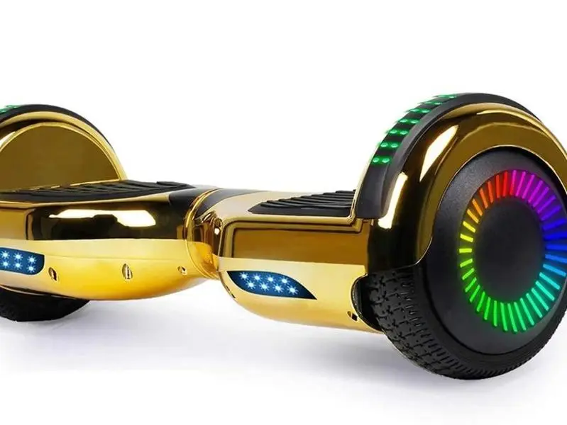 GlareWheel M3 Hoverboard LED Light Bluetooth Chrome GlareWheel M3 Hoverboard LED Light Bluetooth Chrome